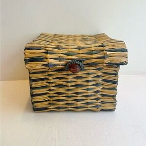 Vintage Handmade Storage Container